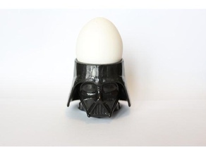 varth dader eggcup kitchen & dining darth vader starwars 3d print model - Mito3D