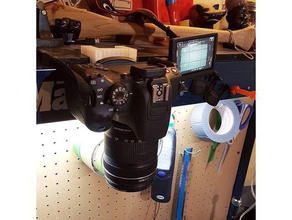 telecamera attacco a sgancio rapido piastra la fotocamera 3d print model - Mito3D