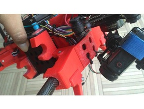 fatboy front block r c vehicles arm dji mavic holder 3d print model - Mito3D