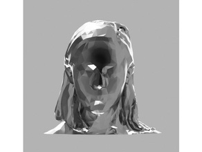 la cara de escaneo experimento personas Escaneo 3d el busto niña cabeza kinect scan skanect xbox 3d print model - Mito3D