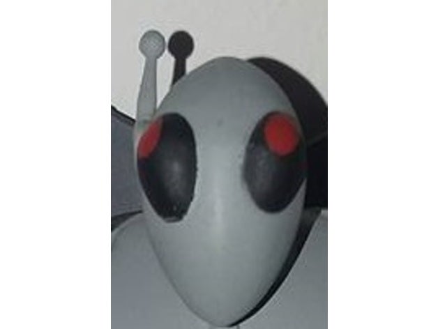 batman tas firefly helmet scan costume 3D print model - Mito3D