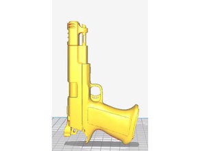 classic pistol mechanical toys gun weapon 3d print model - Mito3D