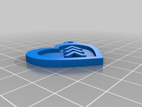 down syndrome awareness keychain theluckyfewtattoo accessories syndrom luckyfew 3d print model - Mito3D
