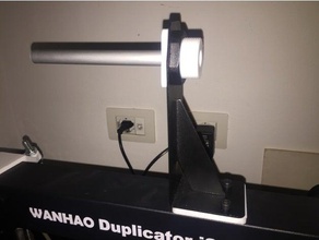 wanhao duplicator i3 plus - spool holder & raiser 3d printer accessories filament 3d print model - Mito3D