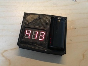 16340 cellule testeur de l'électronique batterie la 3d print model - Mito3D
