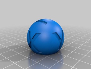 xyz calibration sphere 3d printing tests test 3d print model - Mito3D