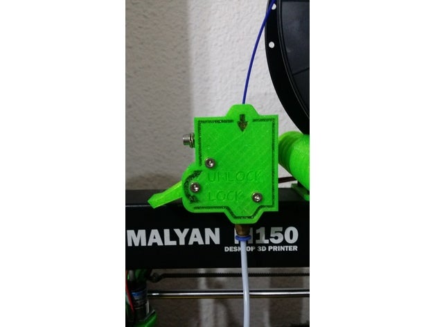 bowden besleyici malyan m150 3d yazıcı parçaları 3D print model - Mito3D