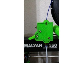 bowden feeder malyan m150 3d printer parts 3d print model - Mito3D