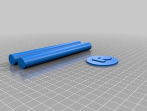 nightwing batons robin emblem 3d printing 3d print model - Mito3D