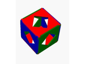 ensamblable cubics Spielzeug & game Zubehör 3d print model - Mito3D