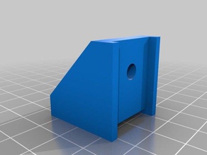 2020 corner brace 3d printer parts hypercube 3d print model - Mito3D