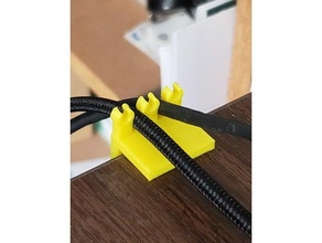 usb desk cable minder organization 3d print model - Mito3D