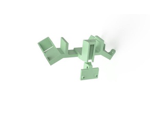 re-chariot x support réglable mini différentiel ir capteur de hauteur L'imprimante 3d pièces 3d print model - Mito3D