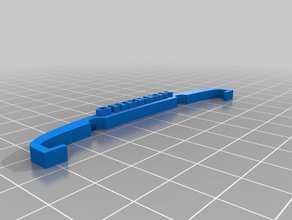 clip-on gherkin hanger electronics mechanical keyboard 3d print model - Mito3D