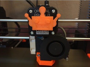 mubot extruder spinner 3d-drucken extruder-Anzeige magnetische Drehfeld mk2 mk3 prusa 3d print model - Mito3D