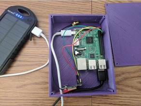 ahududu 3b proje kasa pi elektronik raspberry 3 durumunda 3d print model - Mito3D