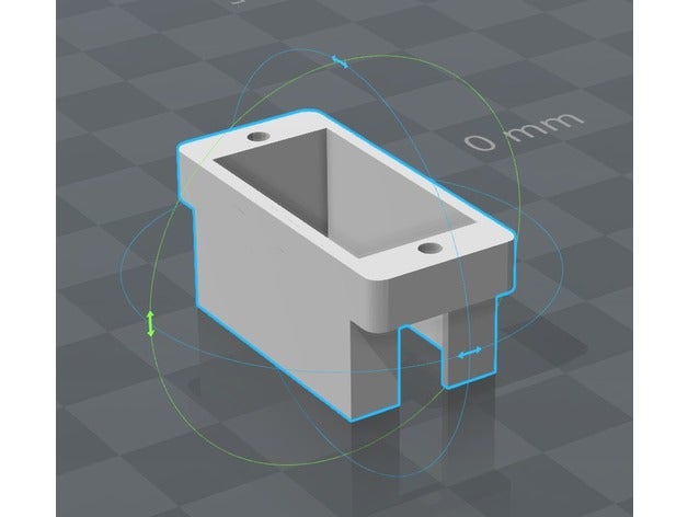 savox sh-0255 servo bac r c véhicules de la baie servo-bac 3D print model - Mito3D