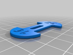 removable eu shopping cart token parts 3d print model - Mito3D