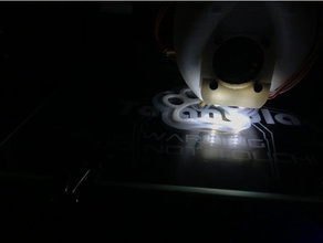 tevo tarantula led light nozzle 3d printer accessories upgrade 3d print model - Mito3D