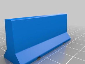 jersey barrier Spiele tabletop wargaming 3d print model - Mito3D
