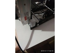 anet a8 ritorno t di rinforzo Stampante 3d accessori parti aggiornamento 3d print model - Mito3D
