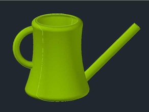 watering can gie kanne 3d print model - Mito3D