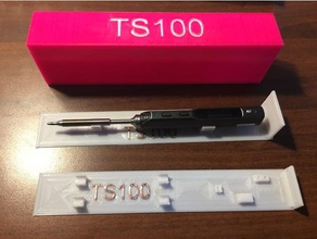 ts100 box electronics fusion 360 hobby holder soldering 3d print model - Mito3D