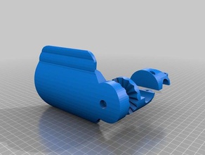 soporte sujeci n para andador mano izquierda proyecto A impressão 3d 3d print model - Mito3D