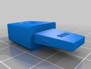 safety switch key parts 3d print model - Mito3D