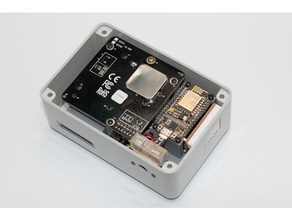 caso luftsensor eletrônica 3d print model - Mito3D