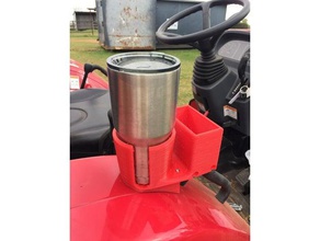 cup holder mahindra 2538 tractor automotive 3d print model - Mito3D