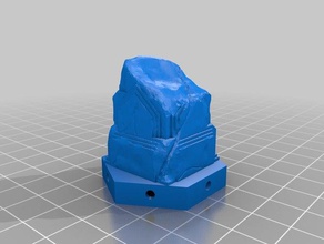 pedra esculpida pilar gloomhaven jogos 3d print model - Mito3D
