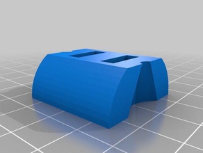 twin usb holder parts 3d print model - Mito3D