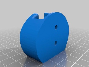 el monte de los agujeros tornillo universal ultimaker 2 + soporte bobina Impresora 3d las piezas 3d print model - Mito3D