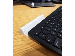desk keyboard phone stand 3d printing 3d print model - Mito3D