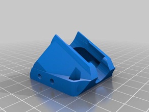 tronxy x3a fan shroud 18mm sensor mount 3d printer parts 3d print model - Mito3D