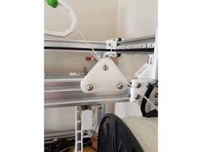 simple filament guide c-bot 3d printer parts 3d print model - Mito3D