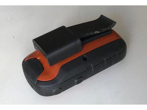 etrex garmin belt holder outdoor & garden gps 3d print model - Mito3D