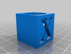 cubo di calibrazione 25x25x25 La stampa 3d il test 3d print model - Mito3D