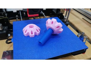 spool holder 3d printer parts filament filamen 3d print model - Mito3D