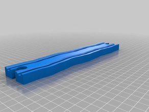 trenzado abandonado mantenido brio pista compatible juguetes y accesorios de juego madera tren 3d print model - Mito3D