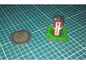scenery items - silos toy & game accessories 3d print model - Mito3D