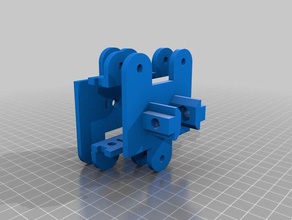 4040 extrusão linear transporte Impressora 3d de peças cnc 3d print model - Mito3D