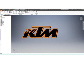 ktm Schlüsselanhänger gadgets 3d print model - Mito3D