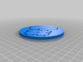 victory royale coaster 1 fortnite games battle epic game royal win 3d print model - Mito3D