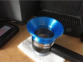 saeco 53mm portafilter funnel kitchen & dining coffee grinder 3d print model - Mito3D