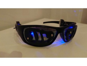 cisco ramon - vibe-Brille Requisiten flash Brille sisco vibe 3d print model - Mito3D