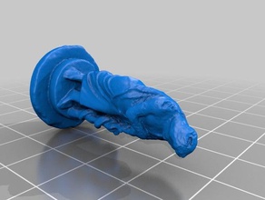Asklepios scans & Replikate british museum remix roman statue 3d print model - Mito3D
