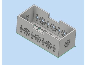 tetrix battery box robotics holder ftc 3d print model - Mito3D