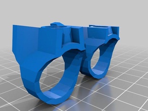 rojo anillo de linterna La impresión en 3d 3d print model - Mito3D